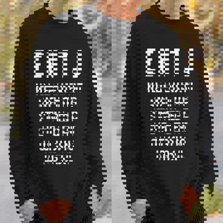 Entj Extrovert Personality Sweatshirt Gifts for Him