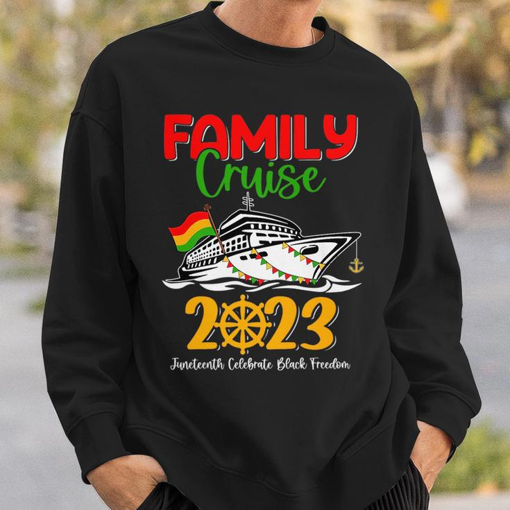 Family Cruise 2023 Junenth Celebrate Black Freedom 1865 Sweatshirt Gifts for Him