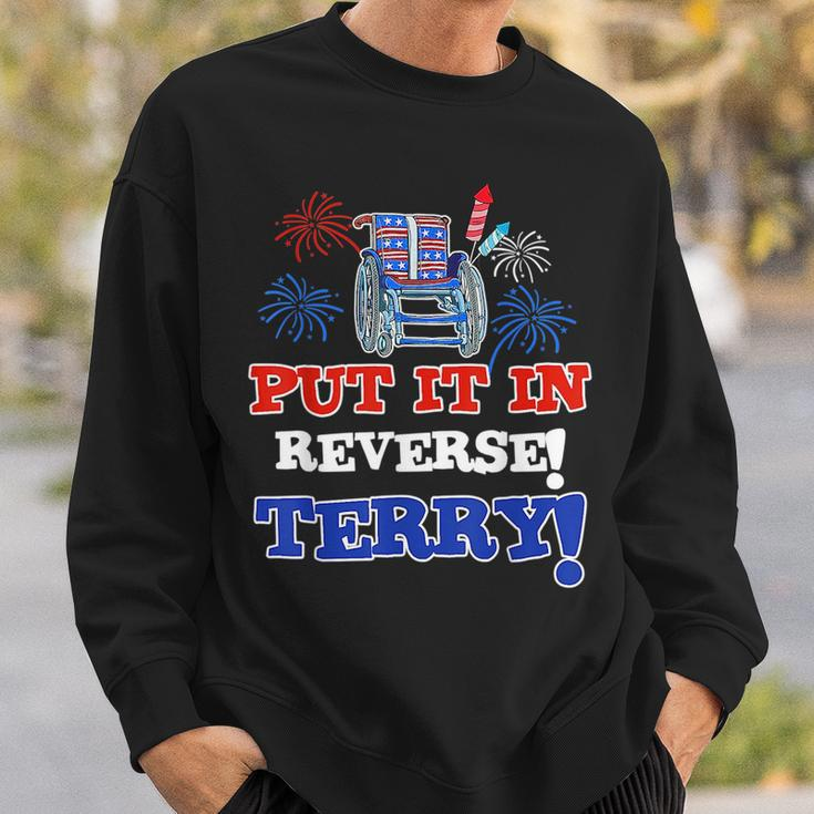 Fireworks Back Up Put It In Reverse Terry Funny 4Th Of July Sweatshirt Gifts for Him