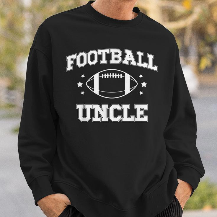 Football Uncle Cool Birthday Boy Funny Matching Family Sweatshirt Gifts for Him