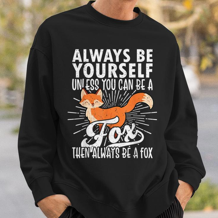 Fox Lover Fox Cute Fox Fox Sweatshirt Gifts for Him