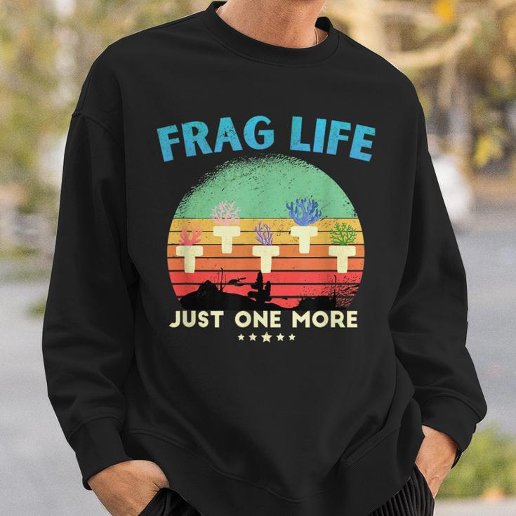 Frag Life Coral Reef Saltwater Aquarium Aquarist Sweatshirt Gifts for Him