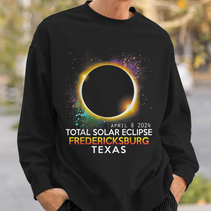 Fredericksburg Texas Totality Total Solar Eclipse 2024 Sweatshirt Gifts for Him
