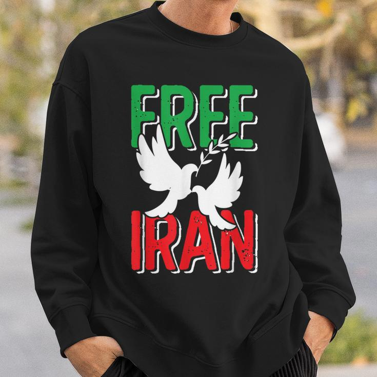 Free Iran Love Freedom Iranian Persian Azadi Sweatshirt Gifts for Him
