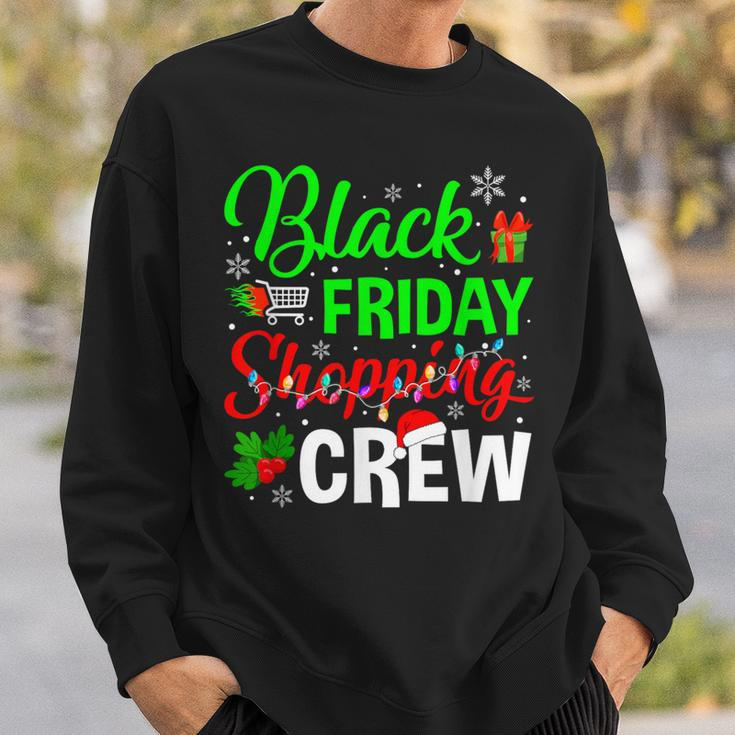 Friday Shopping Crew Christmas Black Shopping Family Group Sweatshirt Gifts for Him
