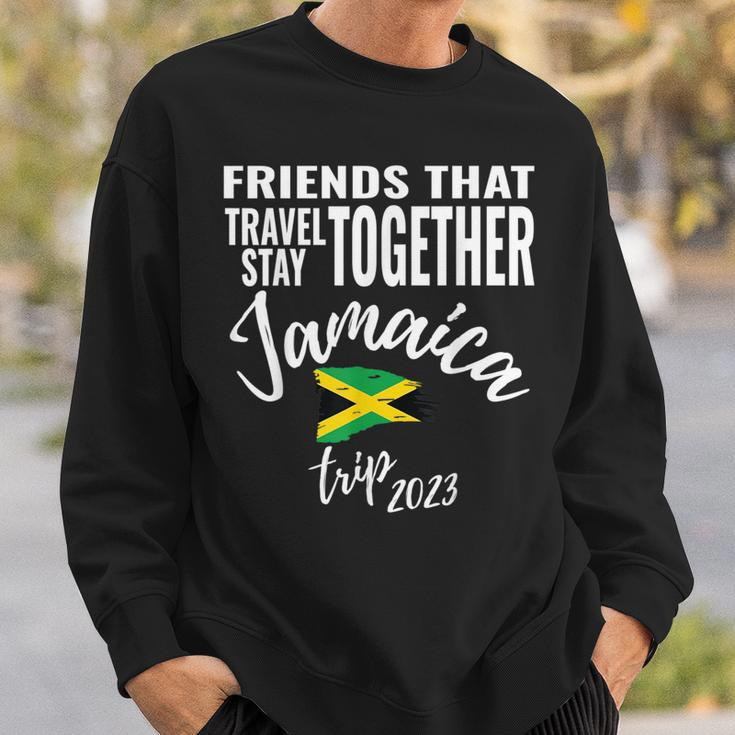 Friends That Travel Together Jamaica Girls Trip 2023 Group Sweatshirt Gifts for Him