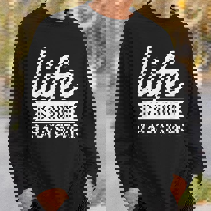 Fun Musician Life Is Short Play Sitar Sweatshirt Gifts for Him Fun Musician Life Is Short Play Sitar Sweatshirt Gifts for Him