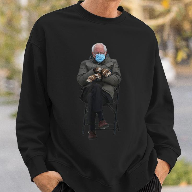 Funny Bernie Sanders Sitting In Chair Is Hilarious Sweatshirt Gifts for Him