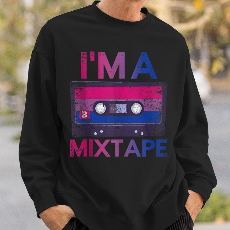 Bisexuality Pride Retro Cassette Bi Bisexual Sweatshirt Gifts for Him