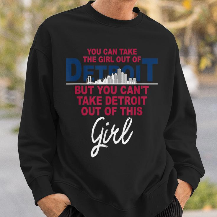 Funny Detroit Detroit Girl Relocation From Detroit Sweatshirt Gifts for Him