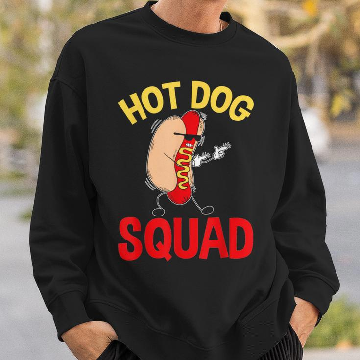 Hot Dog Squad Hot Dog Sweatshirt Gifts for Him