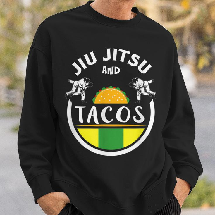 Jiu Jitsu Taco Brazilian Bjj Apparel Sweatshirt Gifts for Him