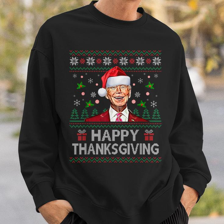 Joe Biden Christmas Happy Thanksgiving Ugly Sweater Sweatshirt Gifts for Him