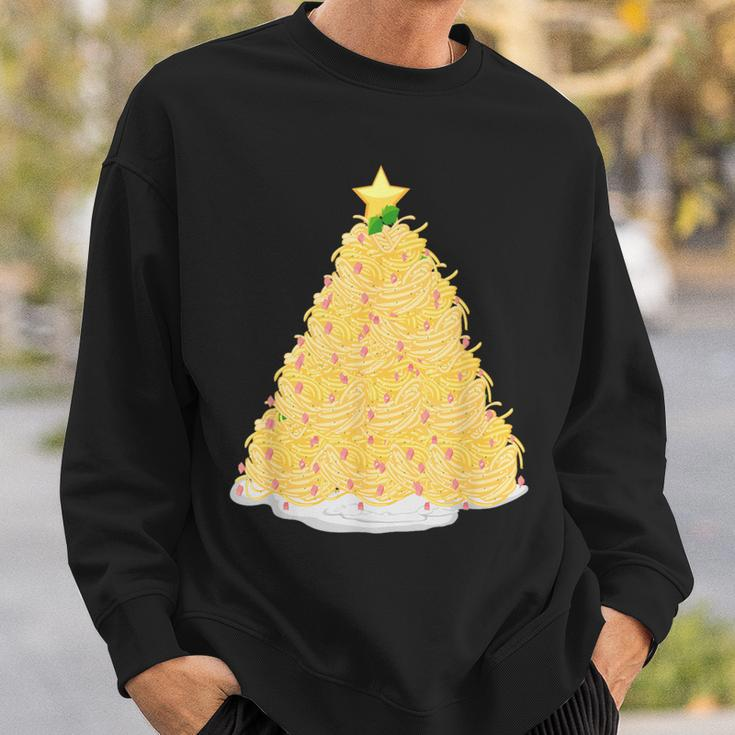 Noodle Christmas Tree Ramen Lover's Xmas Pajama Sweatshirt Gifts for Him