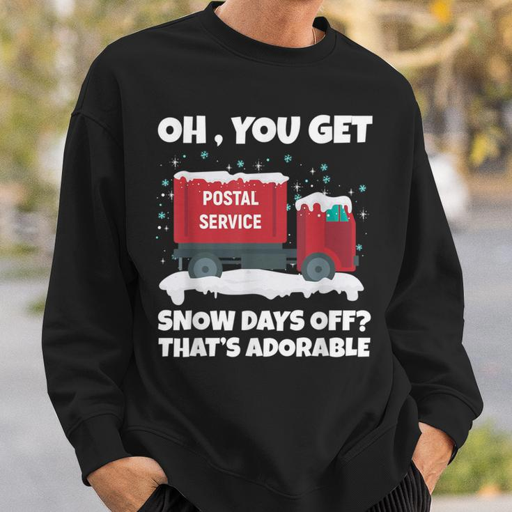 Postal Worker Christmas Joke Mailman Sweatshirt Gifts for Him