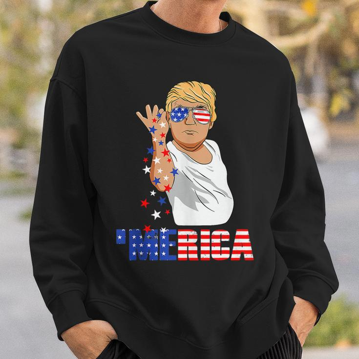 Funny Trump Salt Merica Freedom 4Th Of July Gifts Sweatshirt Gifts for Him