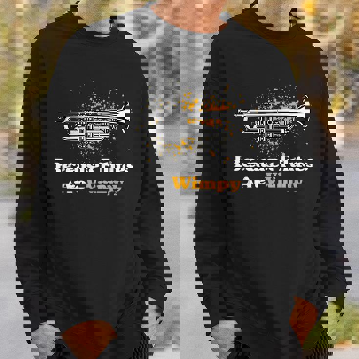 Funny Trumpet Gift Trumpeter Musician Music Sweatshirt Gifts for Him