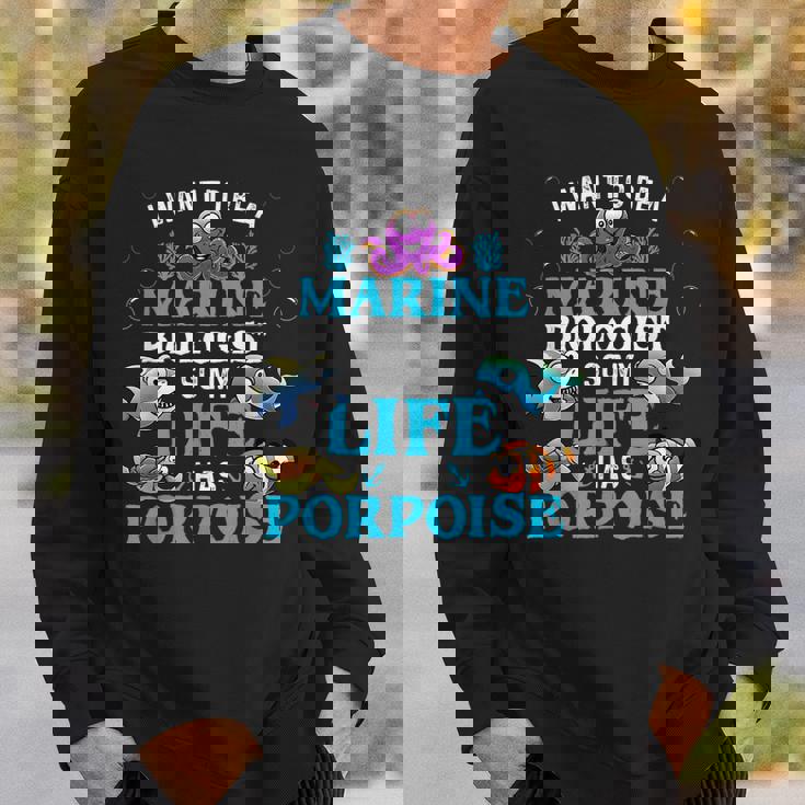 Future Marine Biology Gift Kids Ns Cool Science Biologist Sweatshirt Gifts for Him