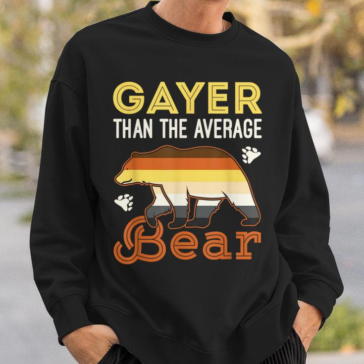 Gay Bear Pride Flag Subculture Men Male Lgbtq Sweatshirt Gifts for Him