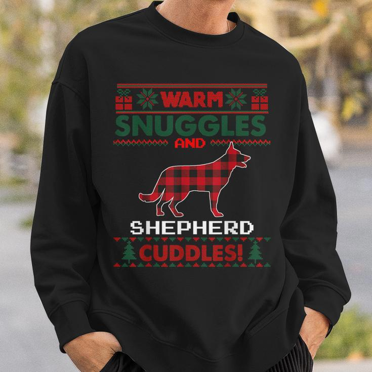 German Shepherd Dog Christmas Pajama Ugly Christmas Sweater Sweatshirt Gifts for Him