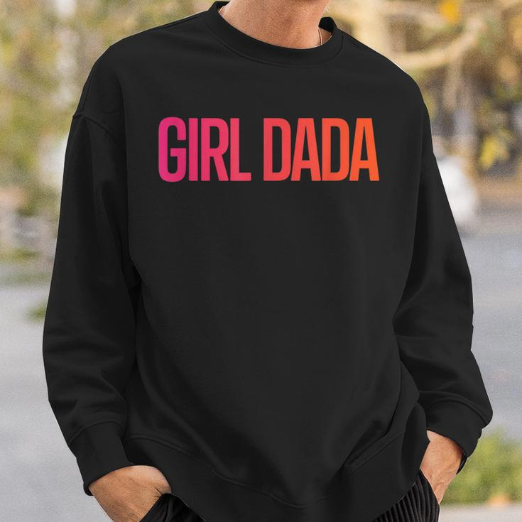 Girl Dada For Dad Vintage Proud Father Of Girl Dada Gift For Mens Sweatshirt Gifts for Him