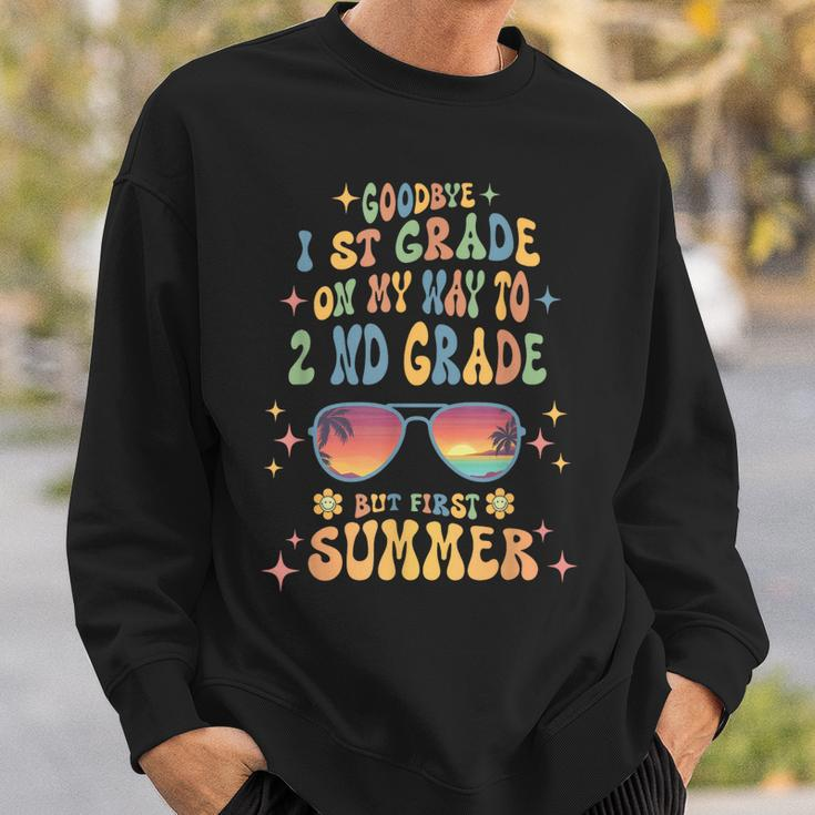 Goodbye 1St Grade Graduation To 2Nd Grade Hello Summer 2023 Sweatshirt Gifts for Him