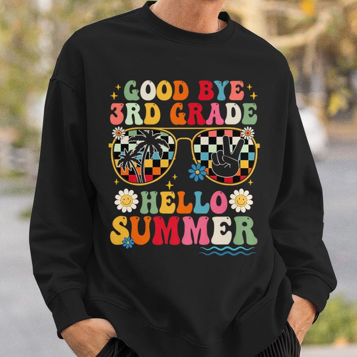 Goodbye 3Rd Grade Hello Summer Peace 3Rd Grade Graduate Sweatshirt Gifts for Him