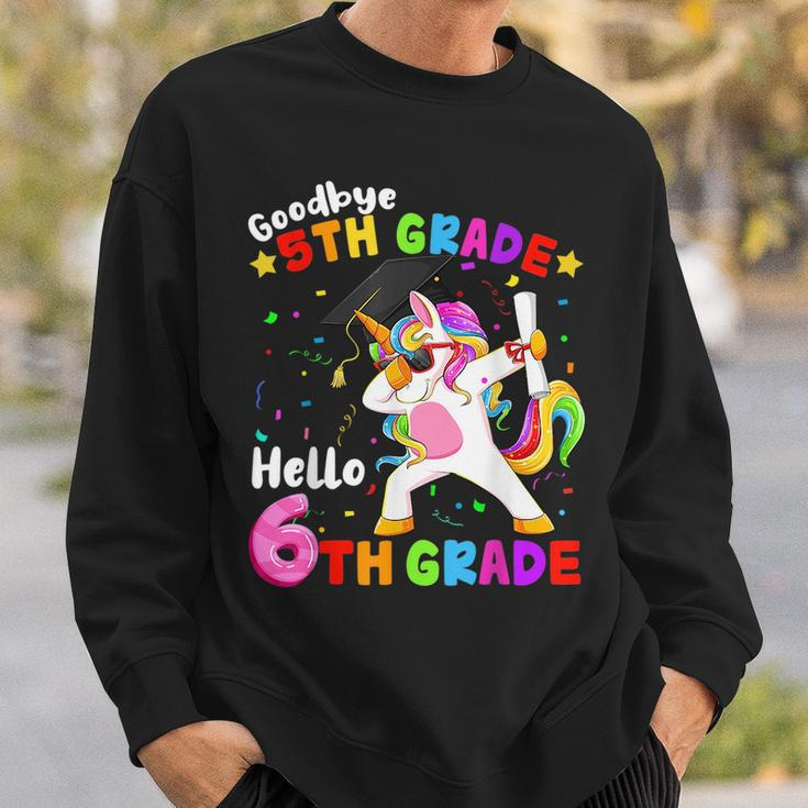 Goodbye 5Th Grade Hello 6Th Grade Graduation Unicorn Girls Sweatshirt Gifts for Him