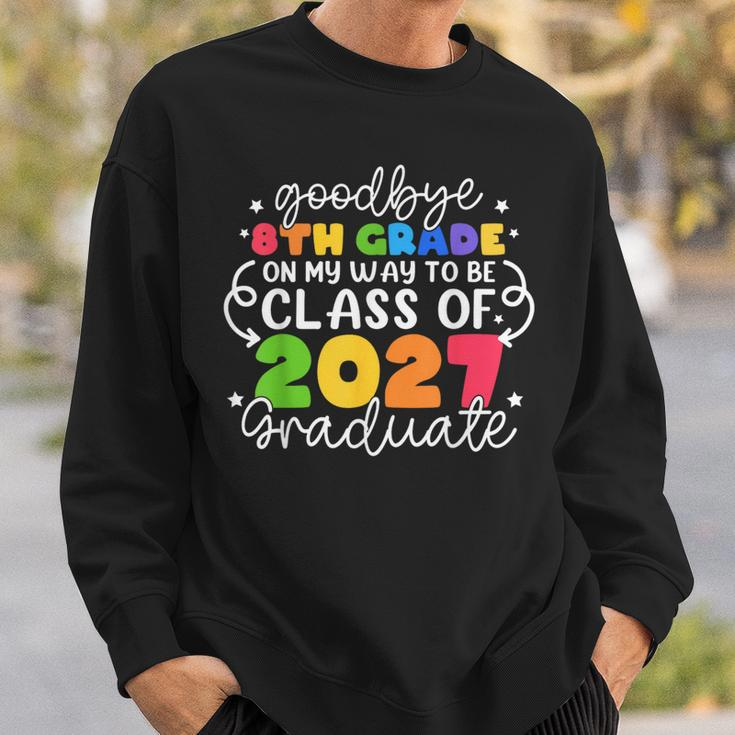 Goodbye 8Th Grade Class Of 2028 Graduate 8Th Grade Cute Sweatshirt Gifts for Him