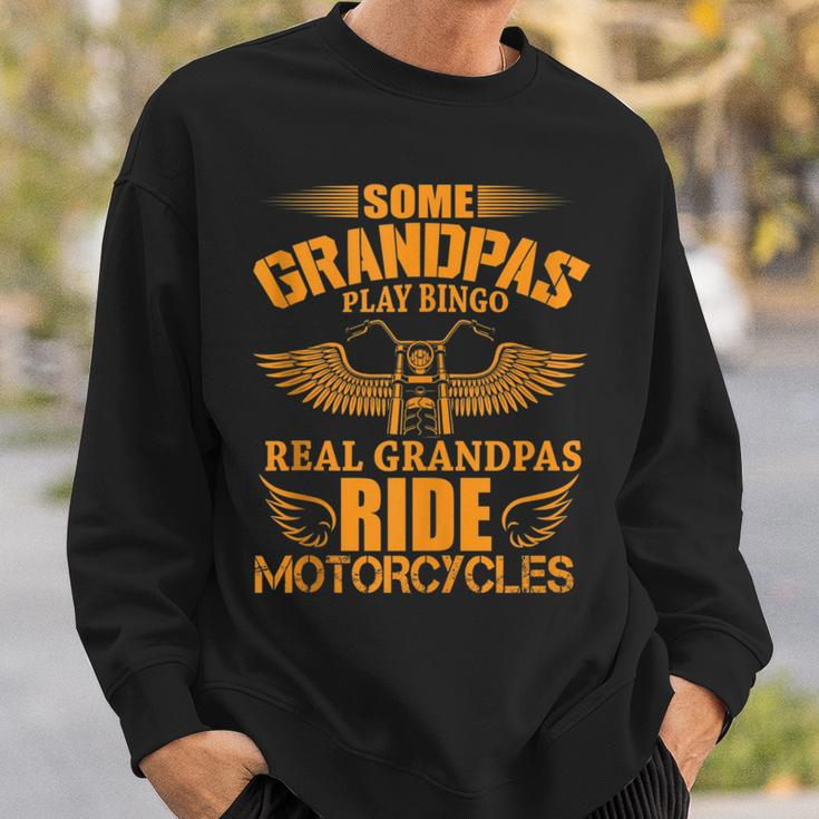 Grandad Motorbike | Vintage Biker Classic Motorcycle Sweatshirt Gifts for Him