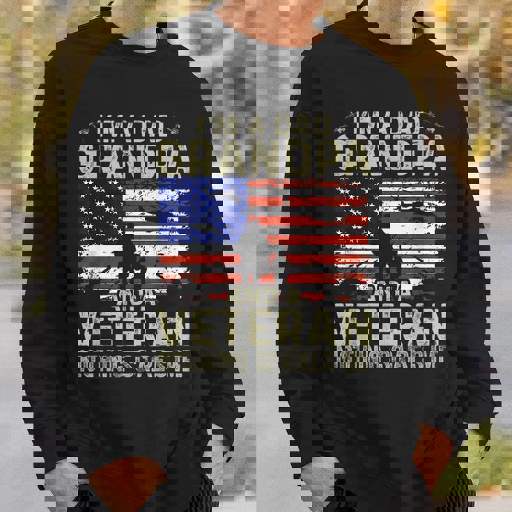 Grandpa For Men Fathers Day Im A Dad Grandpa Veteran Sweatshirt Gifts for Him Grandpa For Men Fathers Day Im A Dad Grandpa Veteran Sweatshirt Gifts for Him