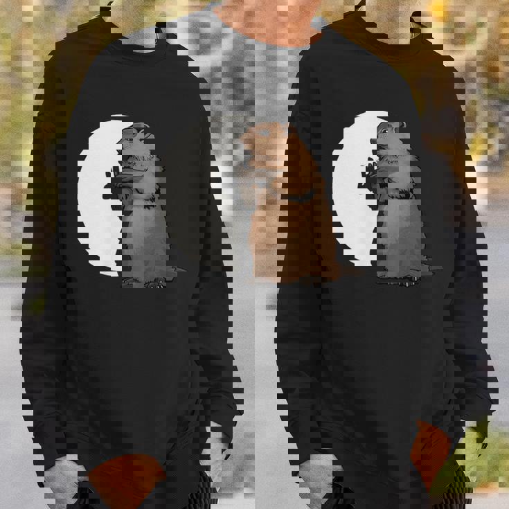 Groundhog Day Shadow Puppet Sweatshirt Gifts for Him Groundhog Day Shadow Puppet Sweatshirt Gifts for Him