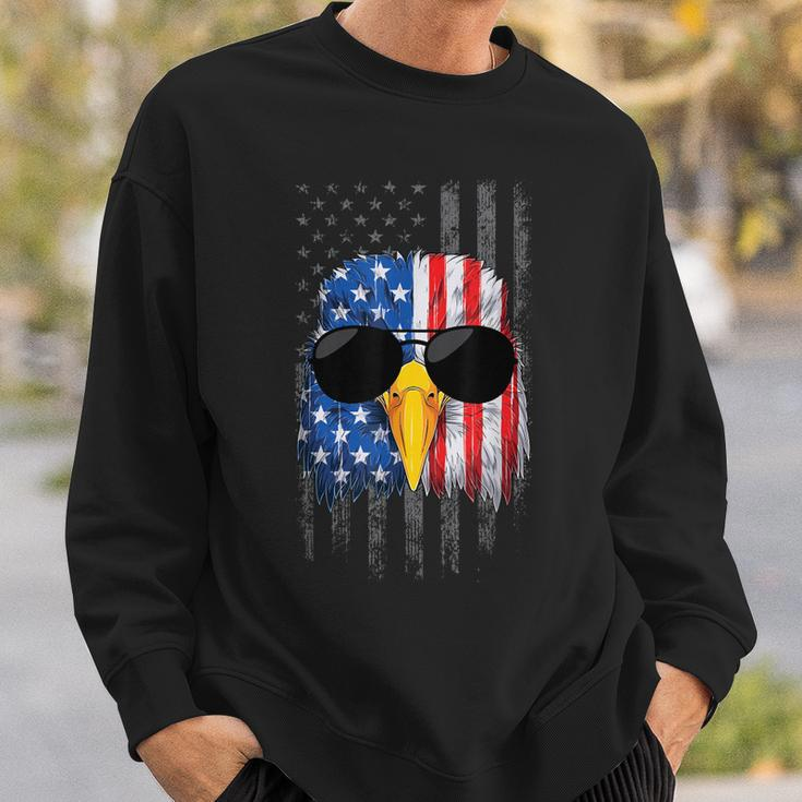 Happy 4Th Of July American Patriotic Us Flag Sweatshirt Gifts for Him