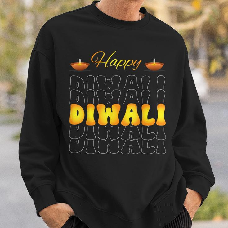 Happy Diwali Festival Of Lights For Indian Hinduism Sweatshirt Gifts for Him