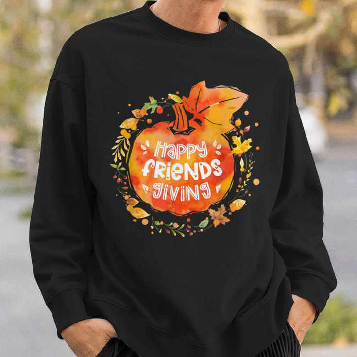 Happy Friendsgiving Thanksgiving With Friends Sweatshirt Gifts for Him
