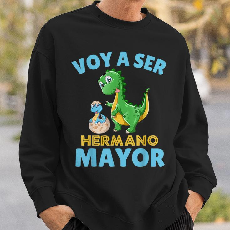 Hermano Mayor Dinosaurio Voy A Ser Hermano Mayor Sweatshirt Gifts for Him