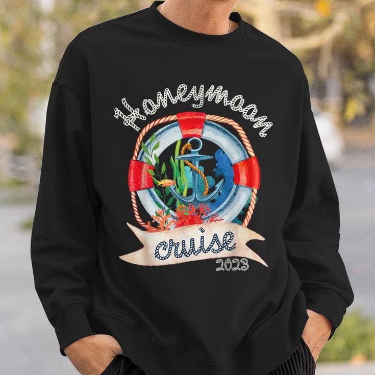 Honeymoon Cruise For Couples 2023 Just Married Sweatshirt Gifts for Him
