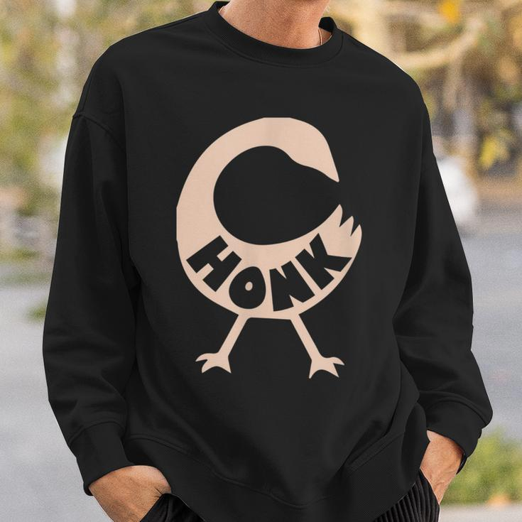 Honk Funny Goose Sweatshirt Gifts for Him