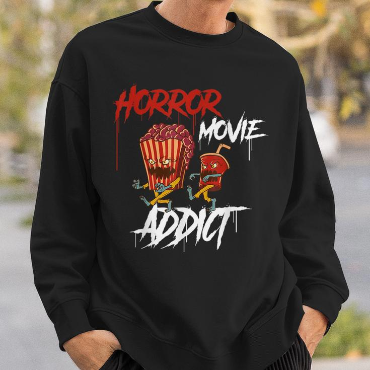 Horror Movie Addict Horror Sweatshirt Gifts for Him