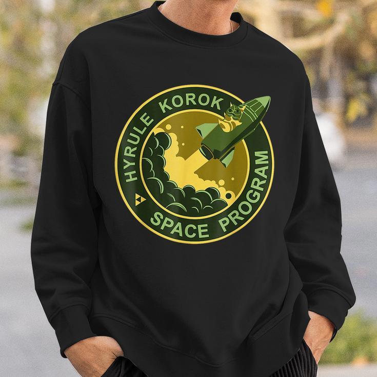 Hyrule Korok Space Program Funny Space Exploration Fun Gifts Sweatshirt Gifts for Him