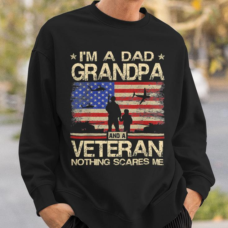 Im A Dad Grandpa Veteran Fathers Day 222 Sweatshirt Gifts for Him