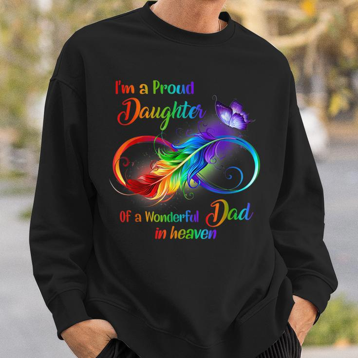Im A Proud Daughter Of A Wonderful Dad In Heaven Sweatshirt Gifts for Him