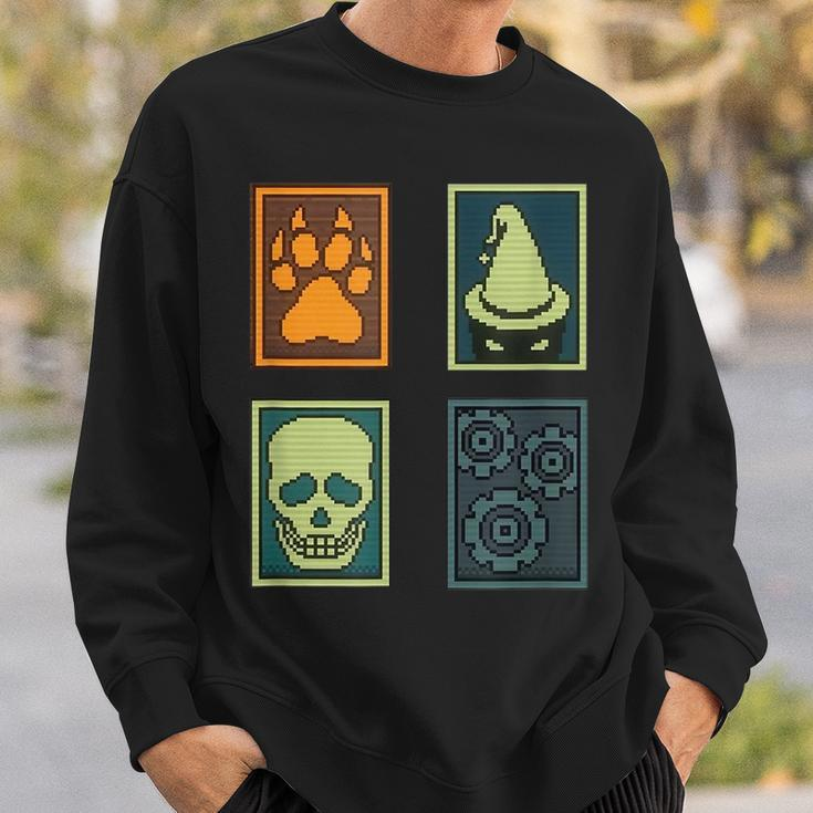 Inscryption Psychological Horror Card Categories Spooky Game Spooky Sweatshirt Gifts for Him