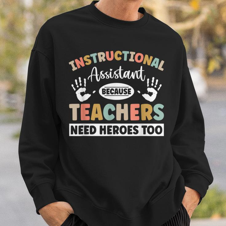 Instructional Coach Activity Instructional Assistant Sweatshirt Gifts for Him