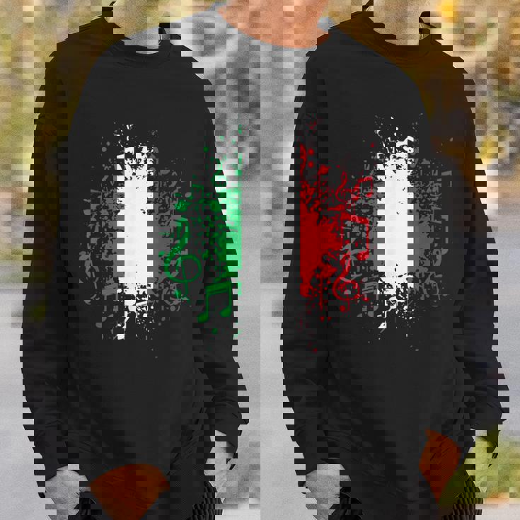 Italian Flag Music Italian Flag Sweatshirt Gifts for Him