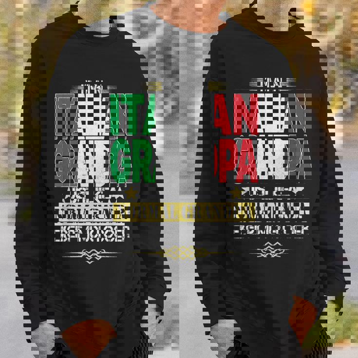 Italian Grandpa Fathers Day Gifts Sweatshirt Gifts for Him