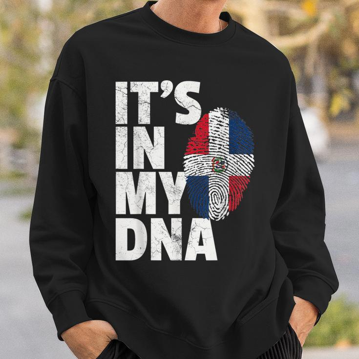 It's In My Dna Dominican Republic Flag Christmas Sweatshirt Gifts for Him