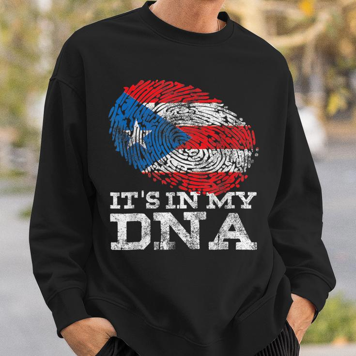 It's In My Dna Puerto Rico Rican Hispanic Heritage Month Sweatshirt Gifts for Him