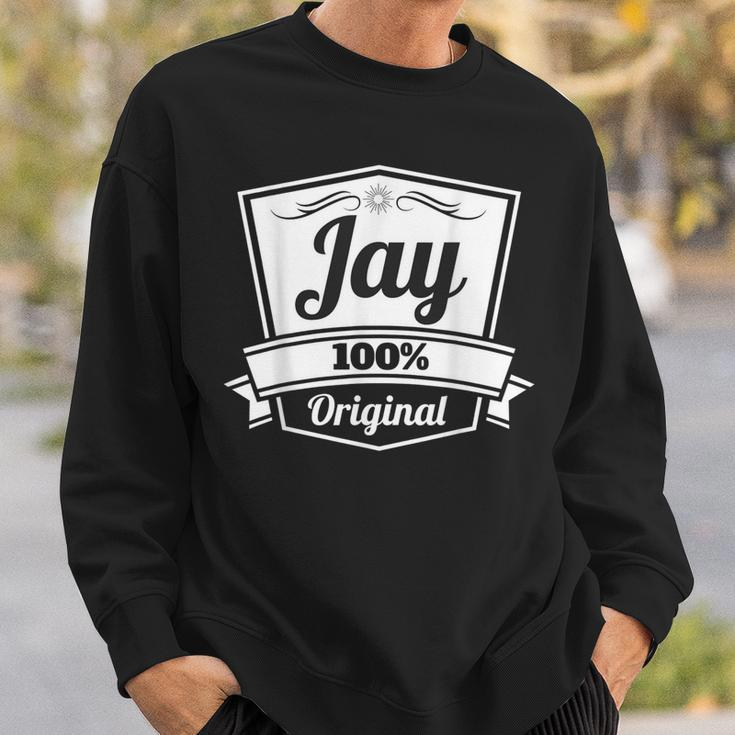 Jay Jay Personalized Name Birthday Sweatshirt Gifts for Him