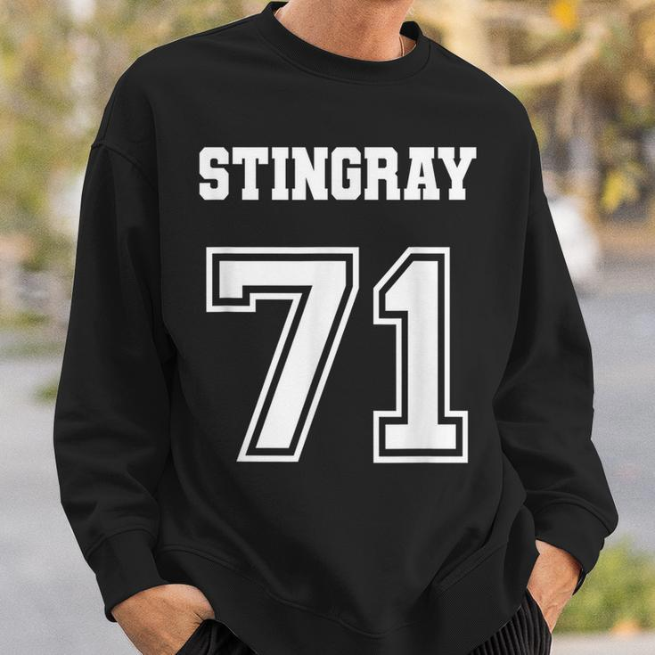 Jersey Style Stingray 71 1971 Vintage American Sports Car Sweatshirt Gifts for Him